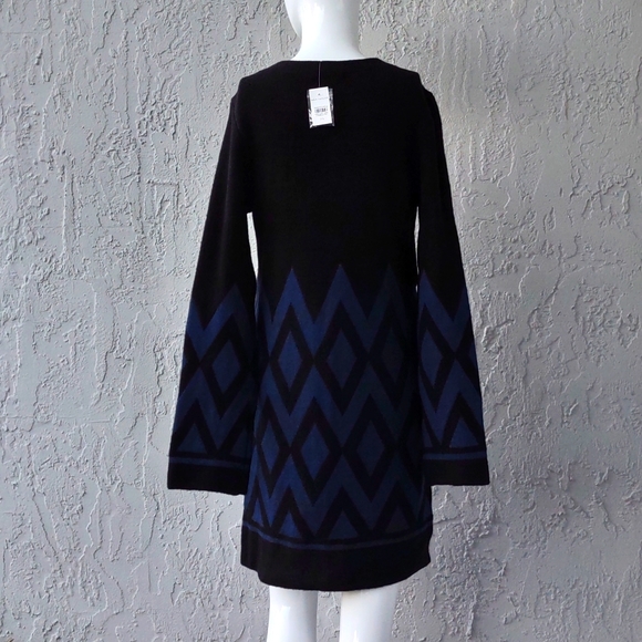 ANN TAYLOR Diamond Jacquard Cardigan Coatigan - Picture 11 of 17